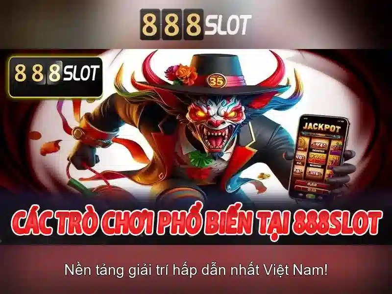 888slot: Nền tảng chơi slot trực tuyến đầy hấp dẫn